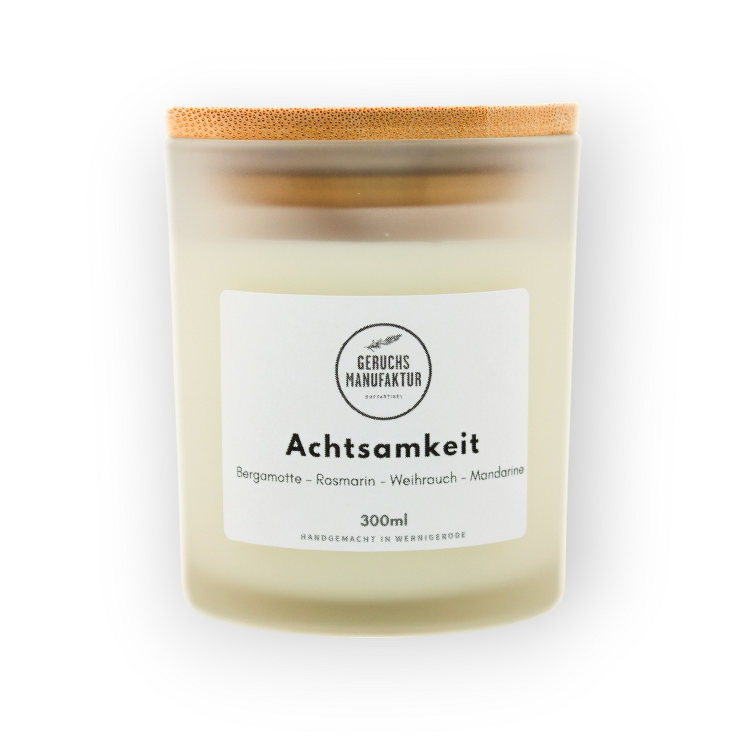 Aromatherapie-Kerze „Achtsamkeit“ – Konzentration & Fokus