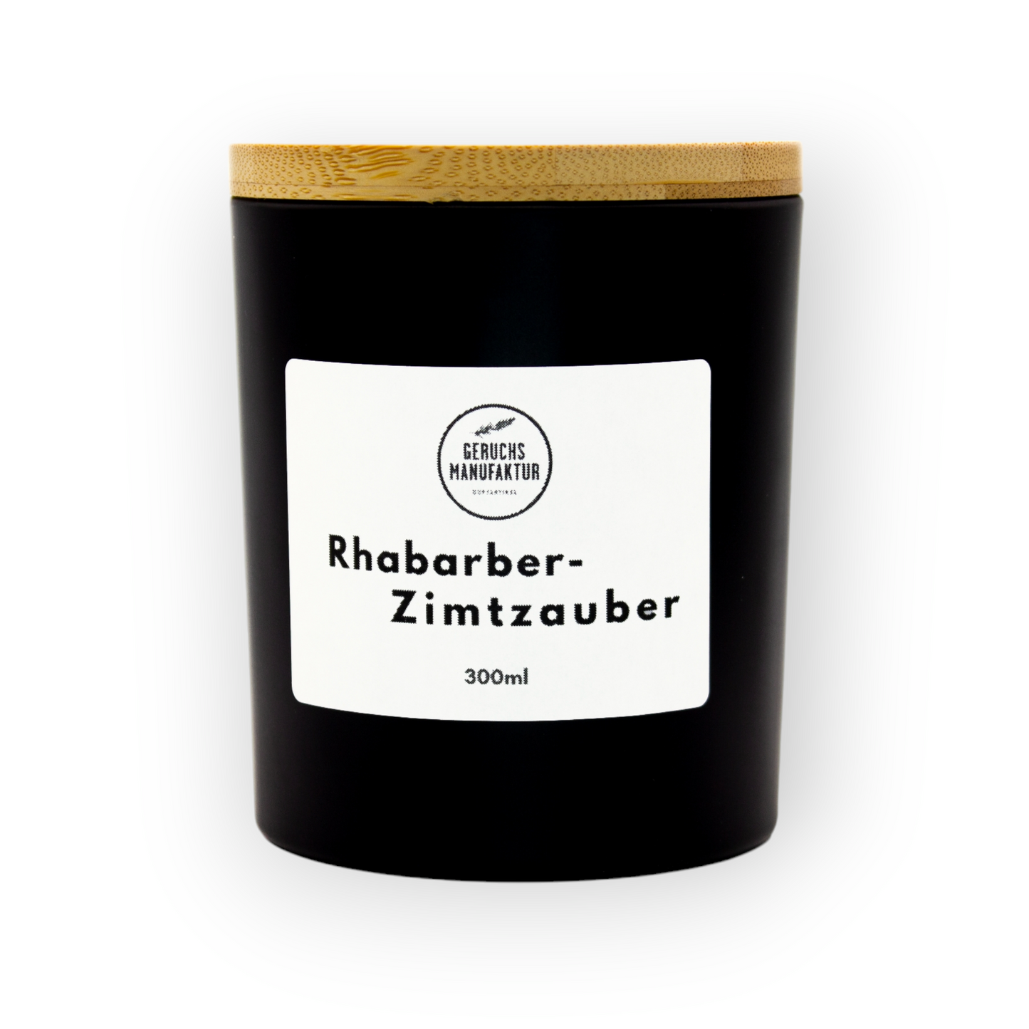 Premiumduftkerze Rhabarber-Zimtzauber