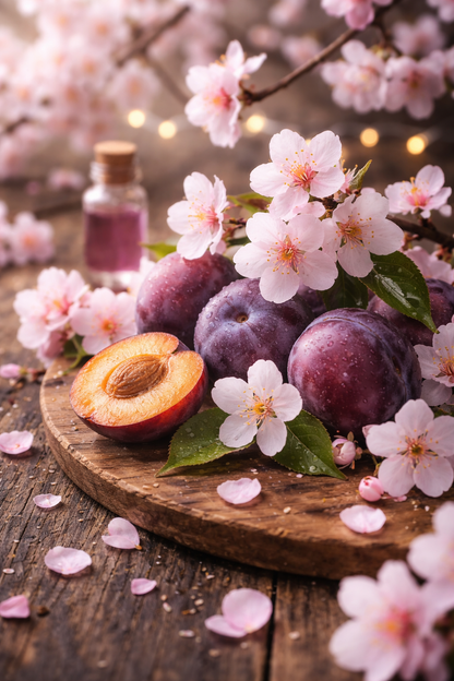 Limitierte Duftkerze „Kirschblüte & Pflaume“