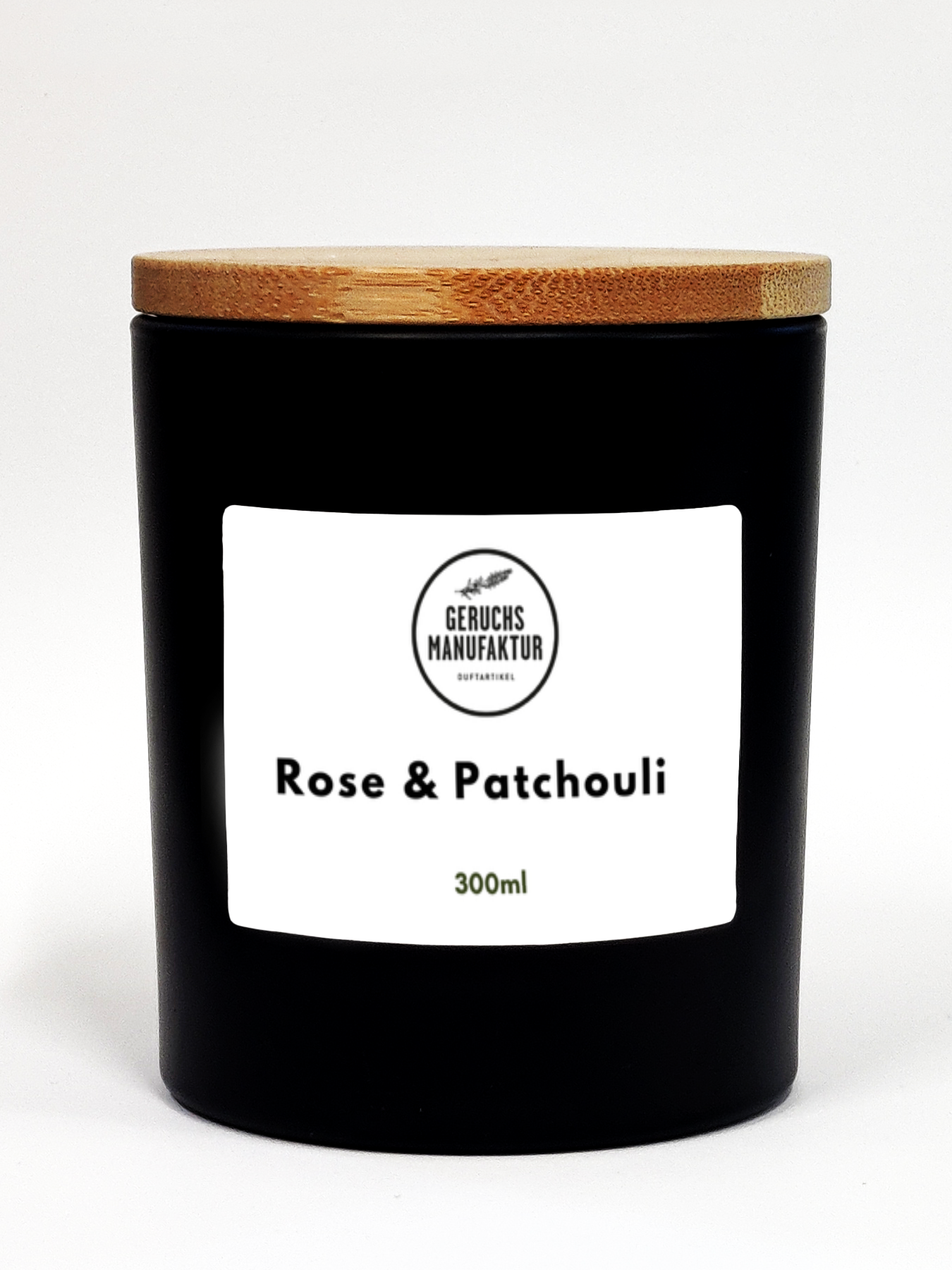 Premiumduftkerze Rose Patchouli