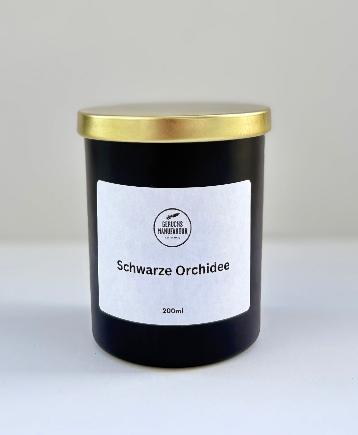 Limitierte Duftkerze Schwarze-Orchidee