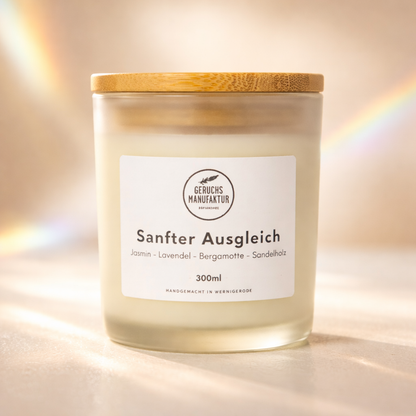 Aromatherapie-Kerze Sanfter Ausgleich mit Jasmin und Lavendel